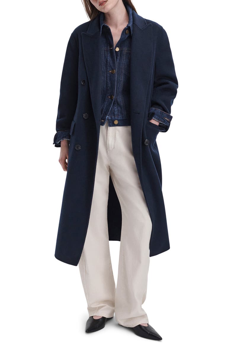 Vasso Wool Blend Coat, Main, color, SALUTE