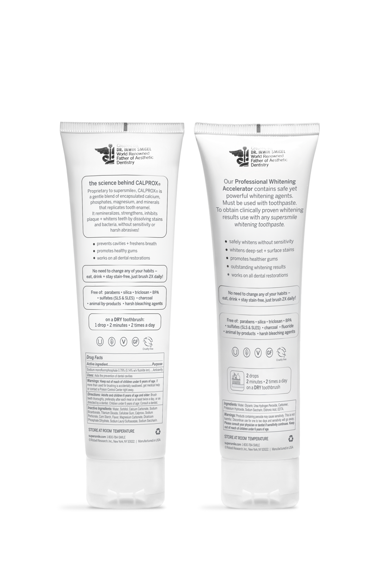 Fluoride Professional Whitening System - Large, Alternate, color, White