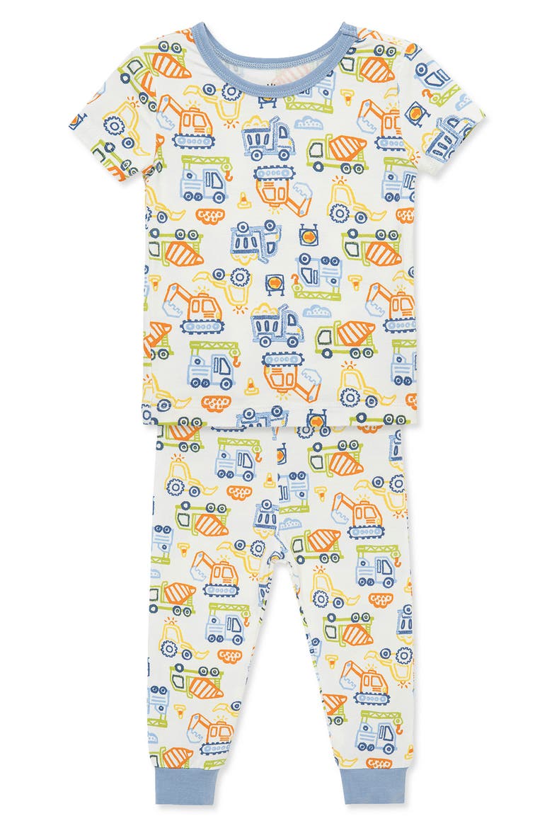 Little Me Kids' Construction 4-Piece Pajamas Set | Nordstromrack