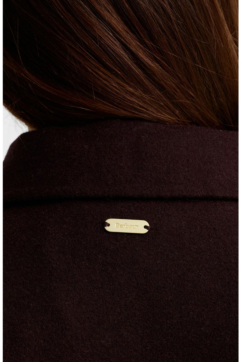 Antonella Wool Blend Overshirt, Alternate, color, FIG