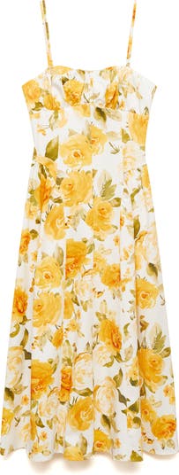 Molly Rose Print Cotton Sundress