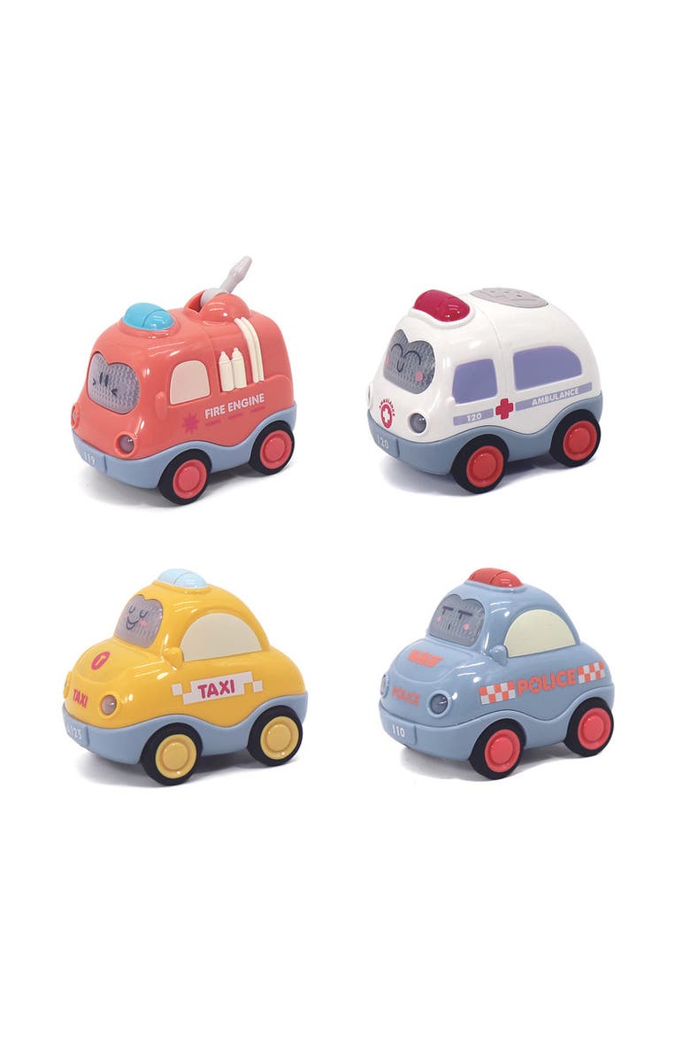Leo & Friends Fun City Vehicles - Development Learning Toys, Main, color,
