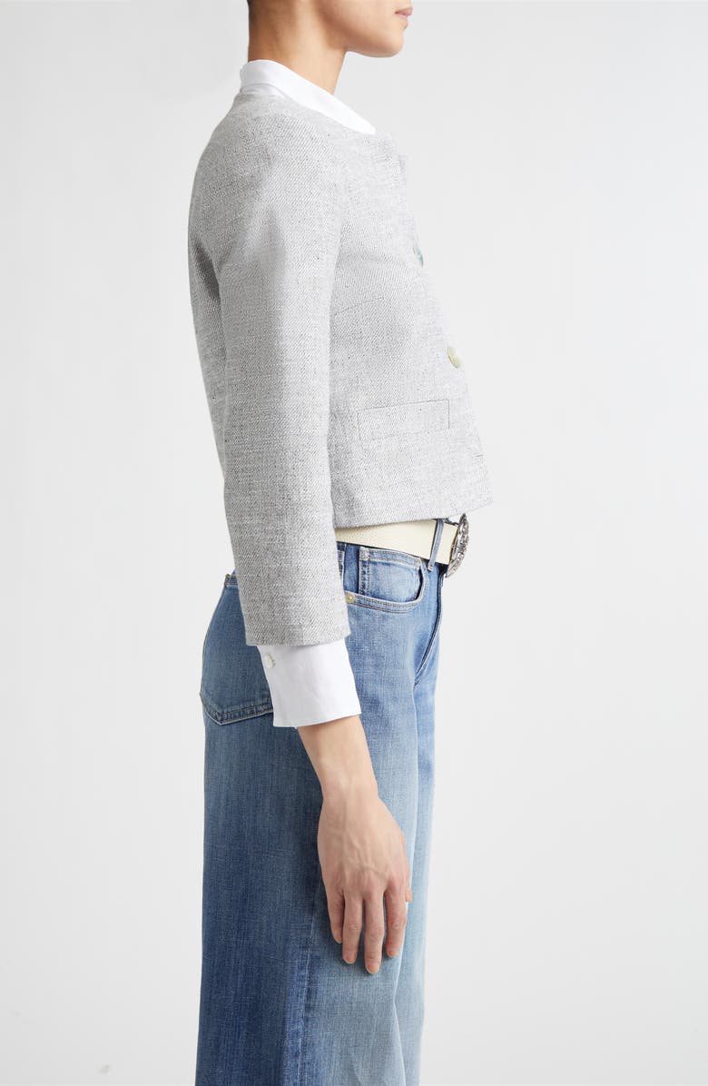 Eleventy Cotton Blend Crop Jacket, Alternate, color, 