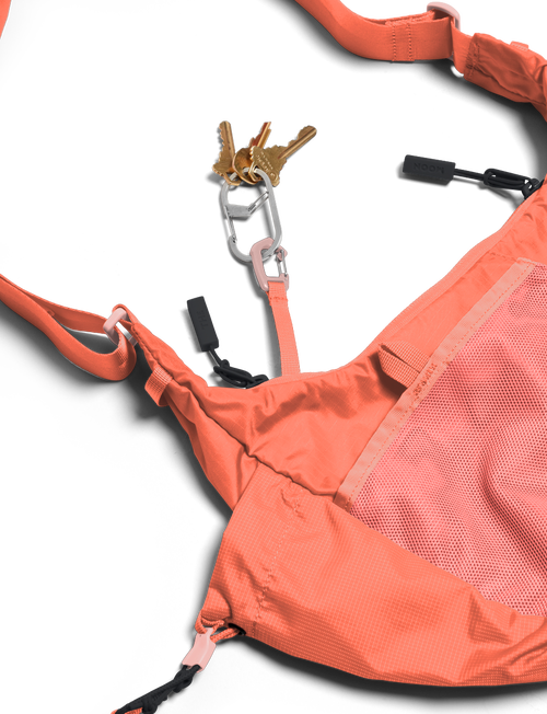 Baboon To The Moon Crescent Crossbody Bag