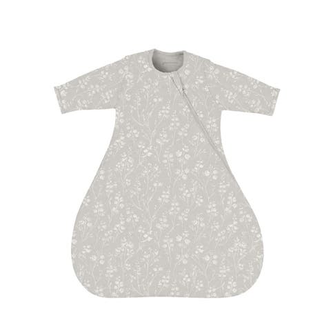 Unisex Baby Long Sleeve Transitional Swaddle Sleep Sack, Easy Diaper Changes, 1.0 TOG