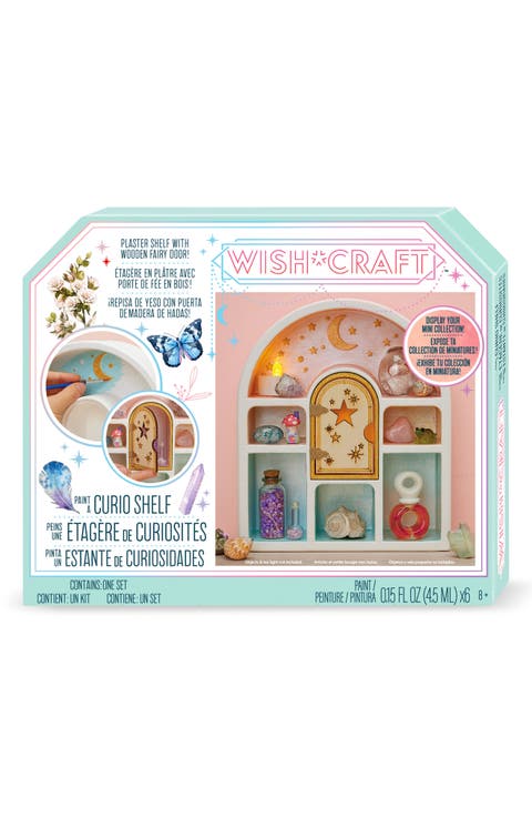 Wish Craft Paint a Curio Shelf Activity Playset