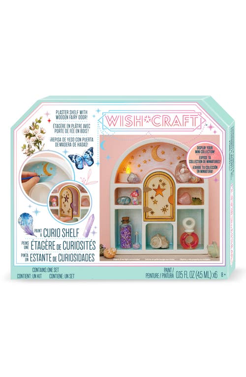 BRIGHT STRIPES Wish Craft Paint a Curio Shelf Activity Playset in Multi 