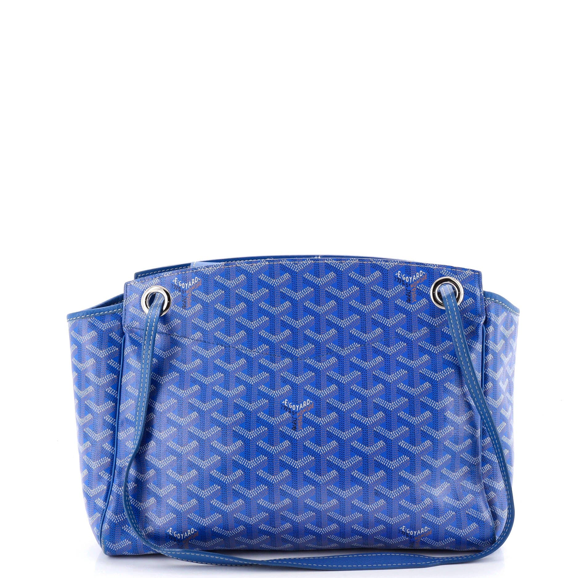 Rouette Bag Coated Canvas PM, Main, color, Blue