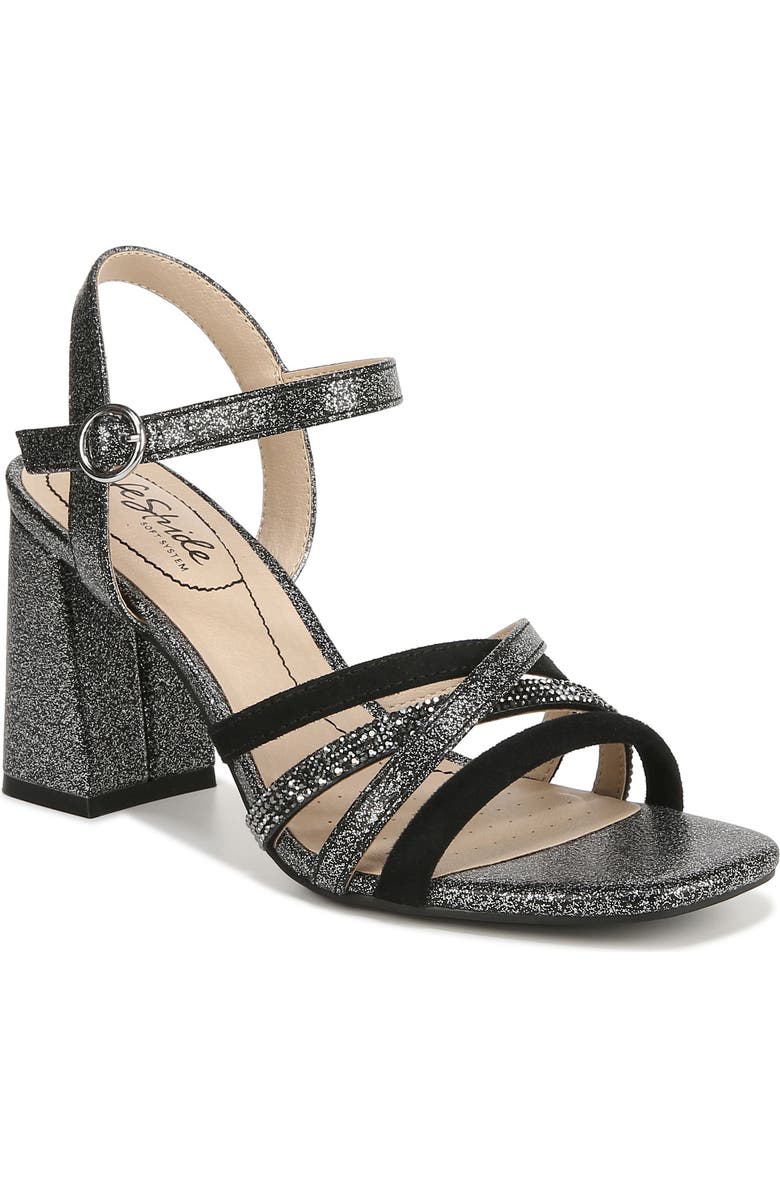LifeStride Belle Rhinestone Strappy Sandal, Main, color,