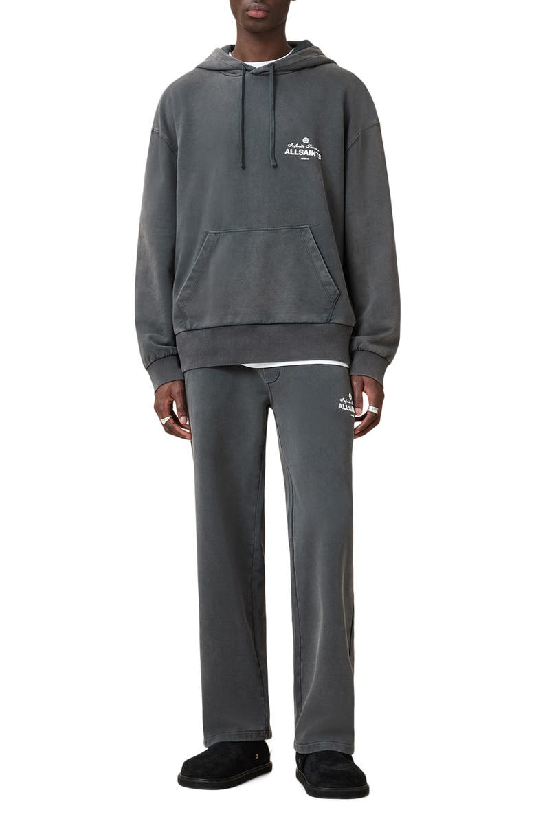 AllSaints Soleil Organic Cotton Graphic Sweatpants, Alternate, color,
