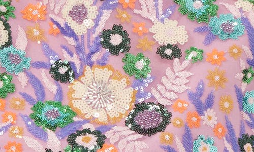 Helsi Cora Embellished Minidress In Lavender
