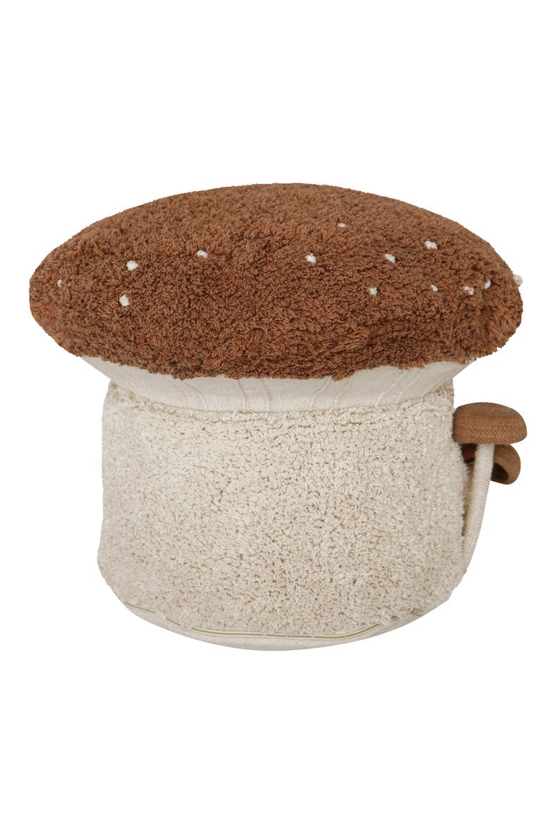 Boletus Pouf, Main, color, TOFFEE NATURAL