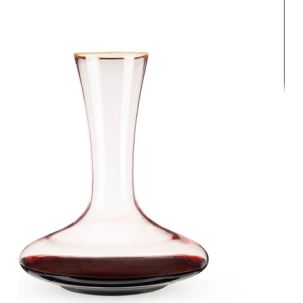 Twine Rose Crystal Decanter In Pink
