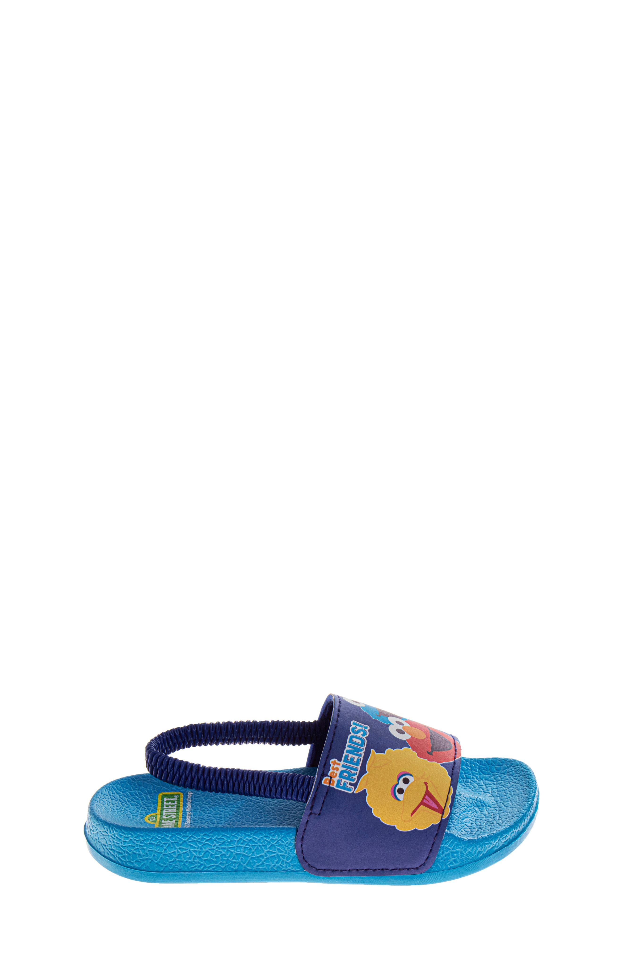 Kids' Sesame Street Slingback Sandal, Alternate, color, BLUE