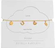 Estella Bartlett Love & Luck Charm Bracelet