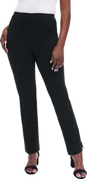 Jessica London Everyday Stretch Cotton Straight Leg