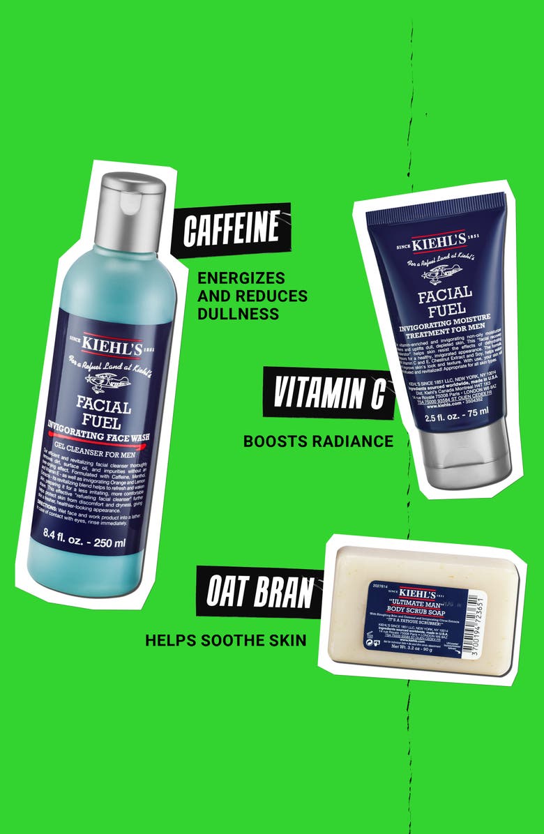 Kiehl's Since 1851 Fresh Start Daily Essentials Gift Set $68 Value, Alternate, color,