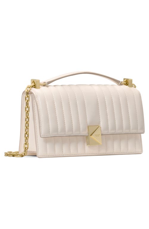 Kate Spade New York Mini Deco Quilted Leather Convertible Crossbody Bag In Neutral