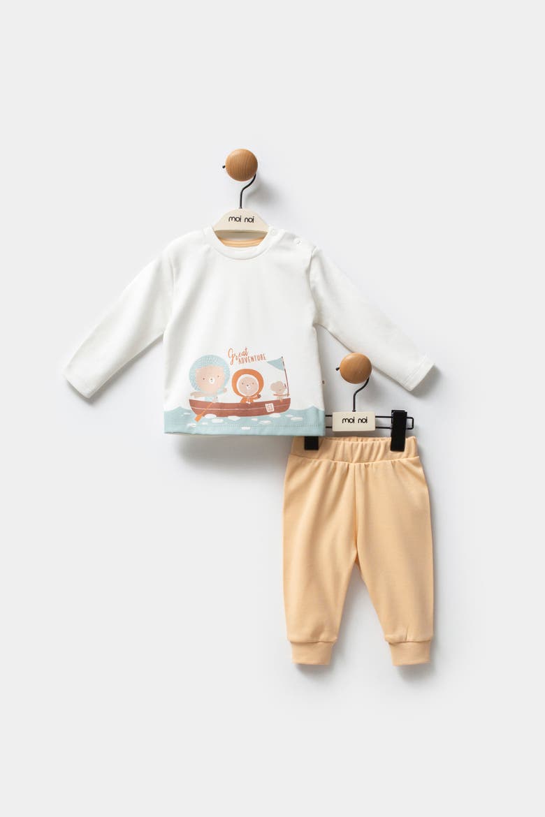 Great Adventure Bear Set, Alternate, color, Beige