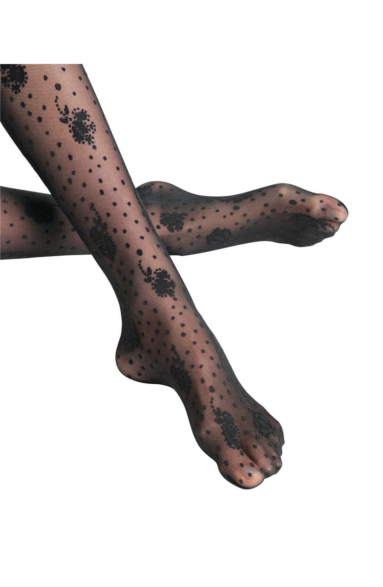 Falke Sweet & Sheer 20 Denier Tights, Alternate, color, Black