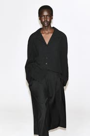 COS Crinkled-jersey Shirt