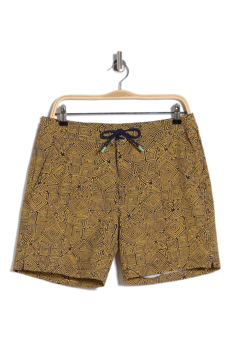 Start Here Swim Shorts, Alternate, color, NAVY