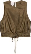 Cinq à Sept Elisabetta Cropped Nylon Tank
