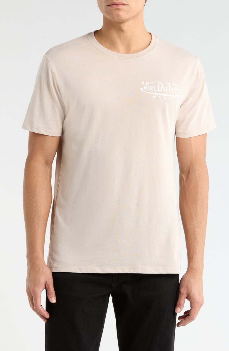 Von Dutch Logo Graphic T-Shirt, Main, color,