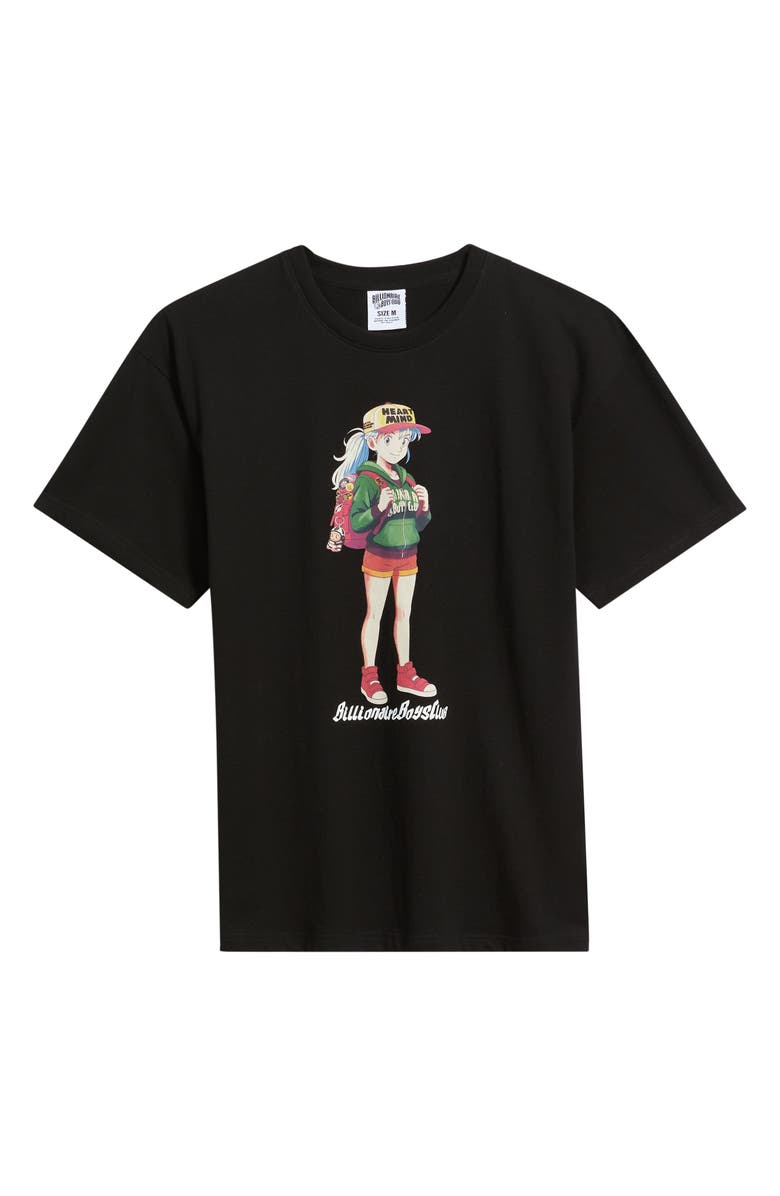 Billionaire Boys Club Explore Cotton Graphic T-Shirt, Main, color, Black