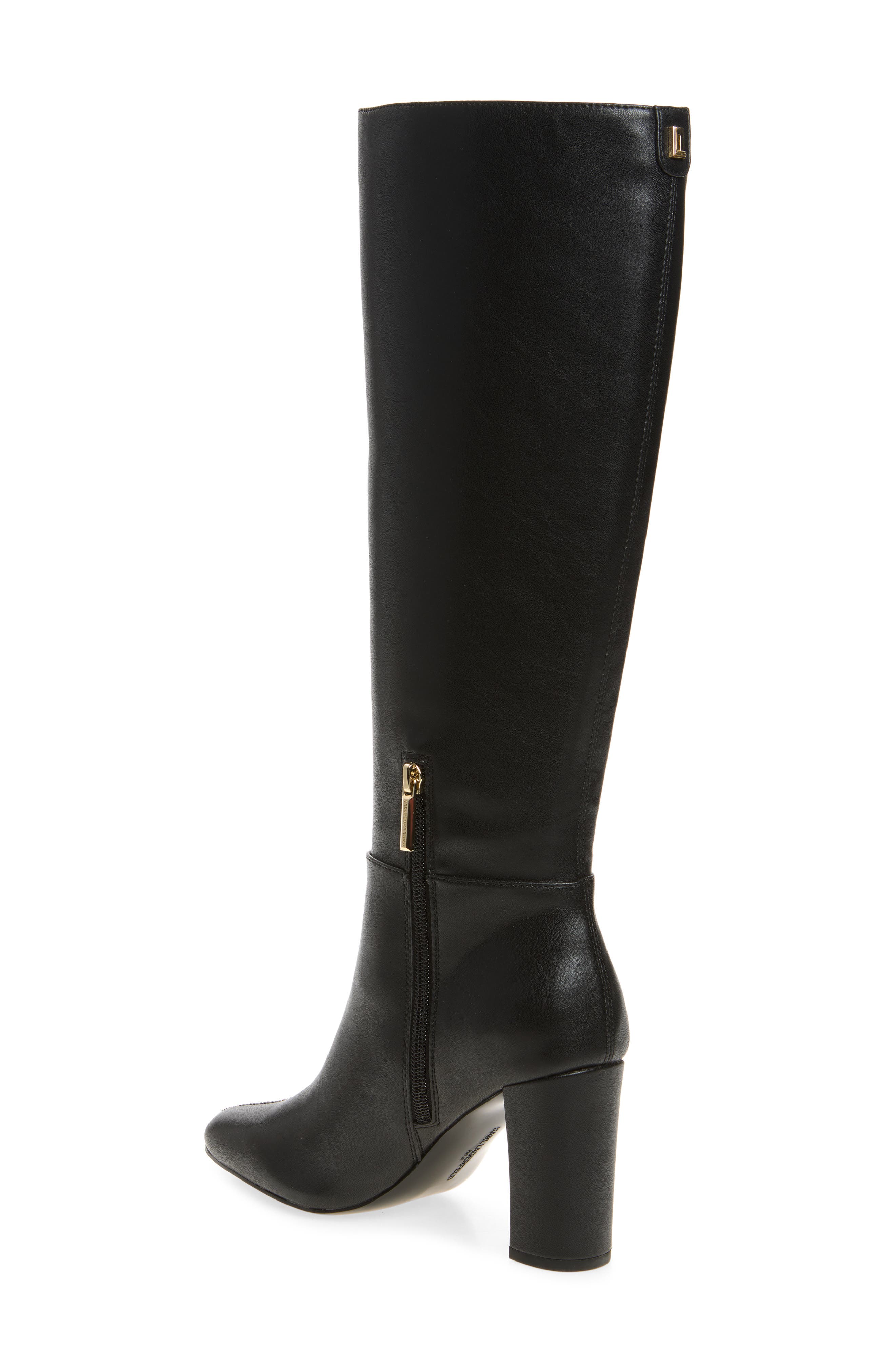 Vasco Knee High Boot, Alternate, color, BLACK