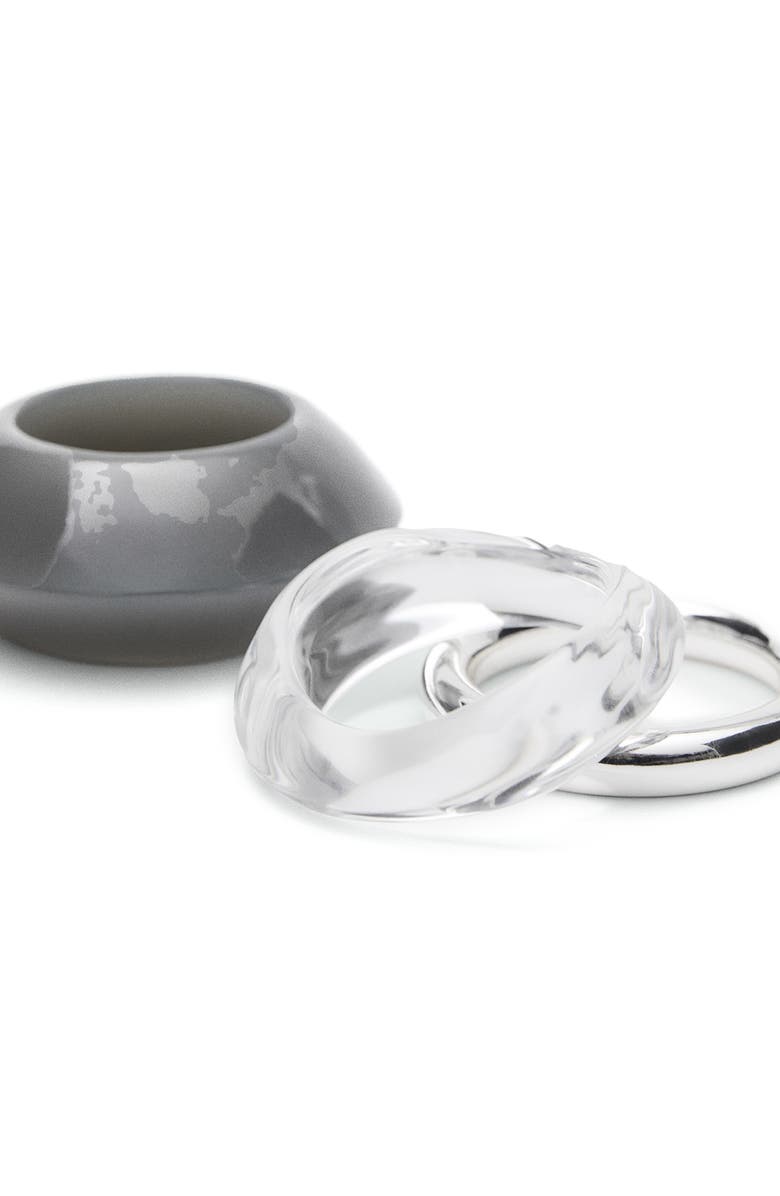 MANGO Combined Set of 3 Bracelets, Alternate, color, 