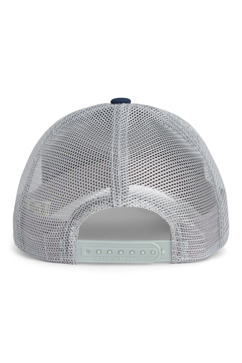 The Boyz Patch Trucker Hat, Alternate, color, GRAY / NAVY