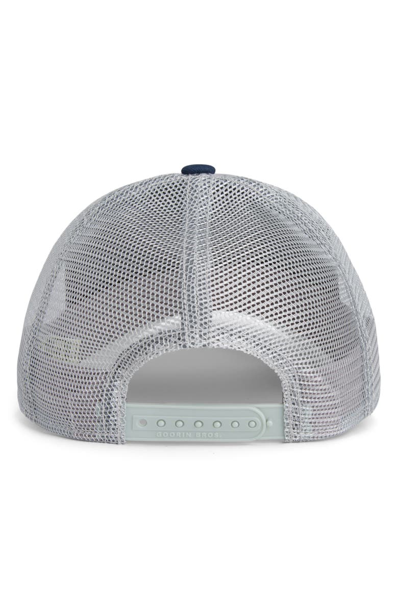 Goorin Bros. The Boyz Patch Trucker Hat, Alternate, color, Gray / Navy