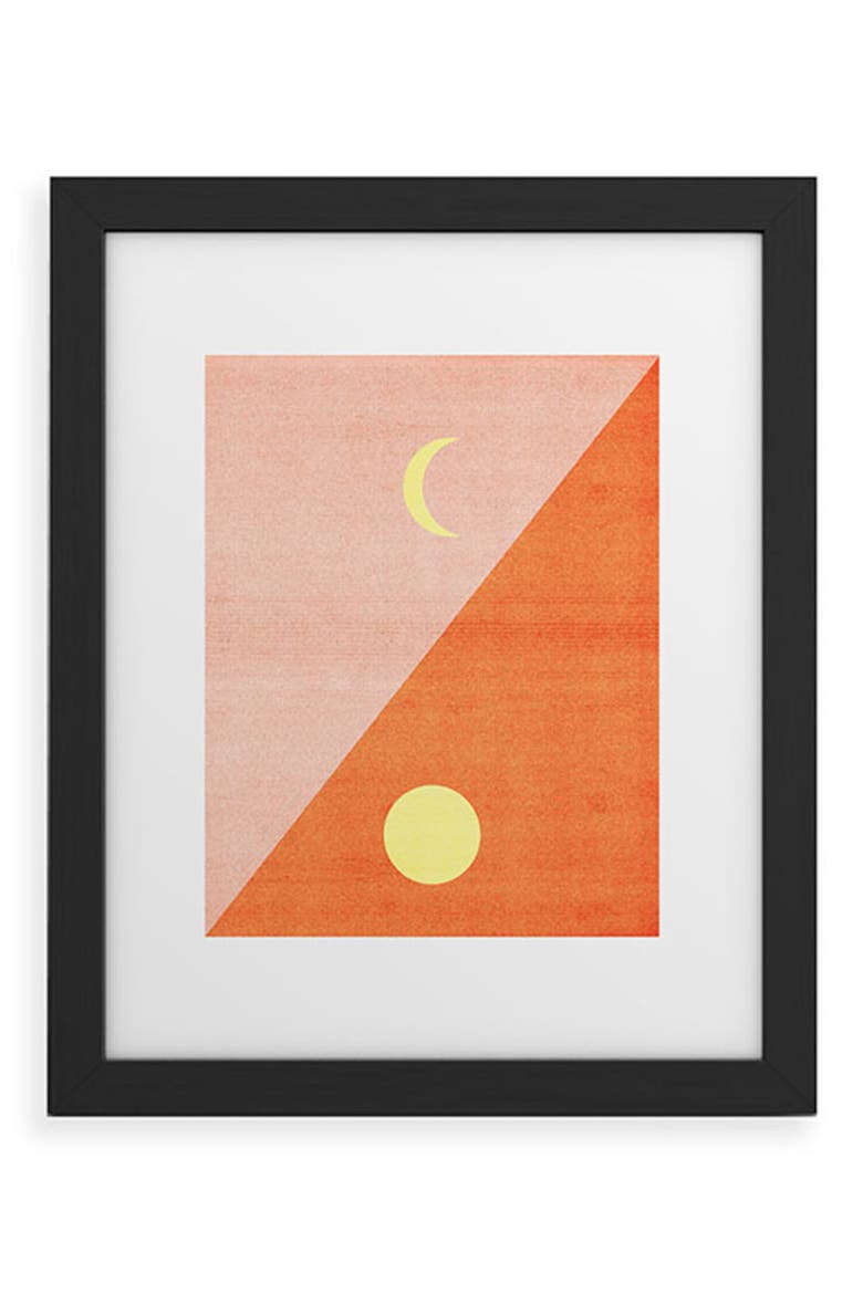 Last Days of Summer Framed Art Print, Main, color, BLACK FRAME 13X19