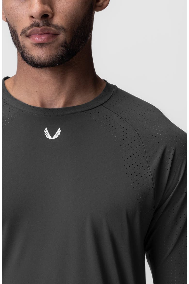 Laser Vent Established Long Sleeve Shirt, Alternate, color, Space Grey