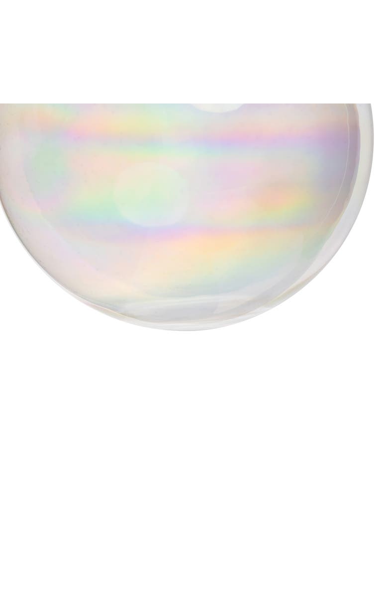Northlight Iridescent Christmas Glass Ball Ornaments - 2.5" (65mm) - Clear - 9ct, Alternate, color, 