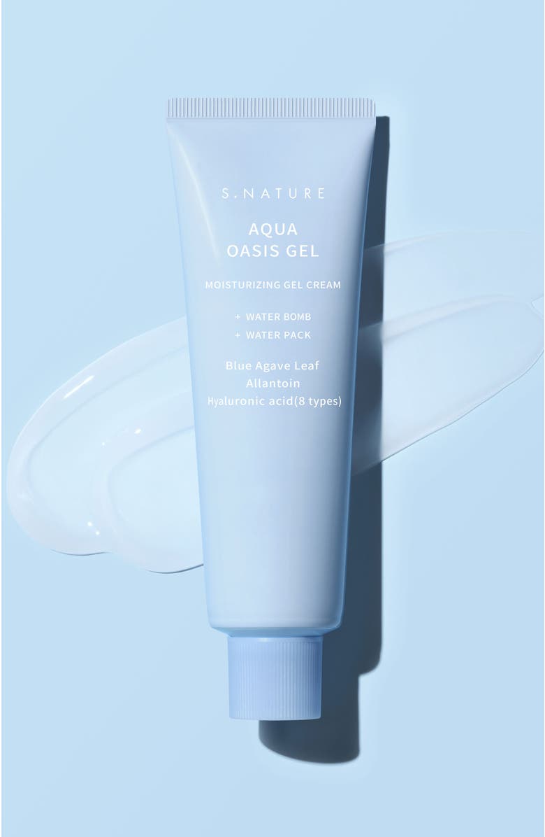 S.NATURE AQUA OASIS MOISTURIZING GEL CREAM,80ml, Alternate, color, NO COLOR