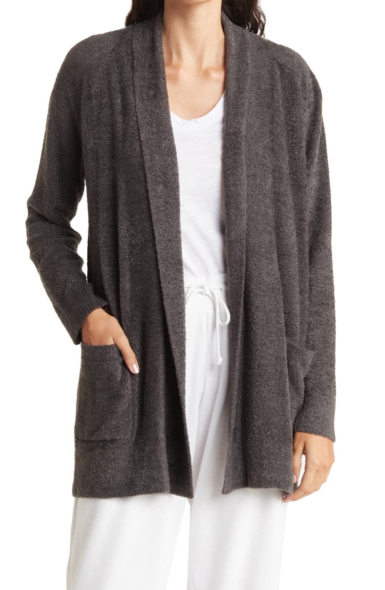 Barefoot Dreams<sup>®</sup> CozyChic<sup>™</sup> Lite Saddle Sleeve Cardigan, Main, color,