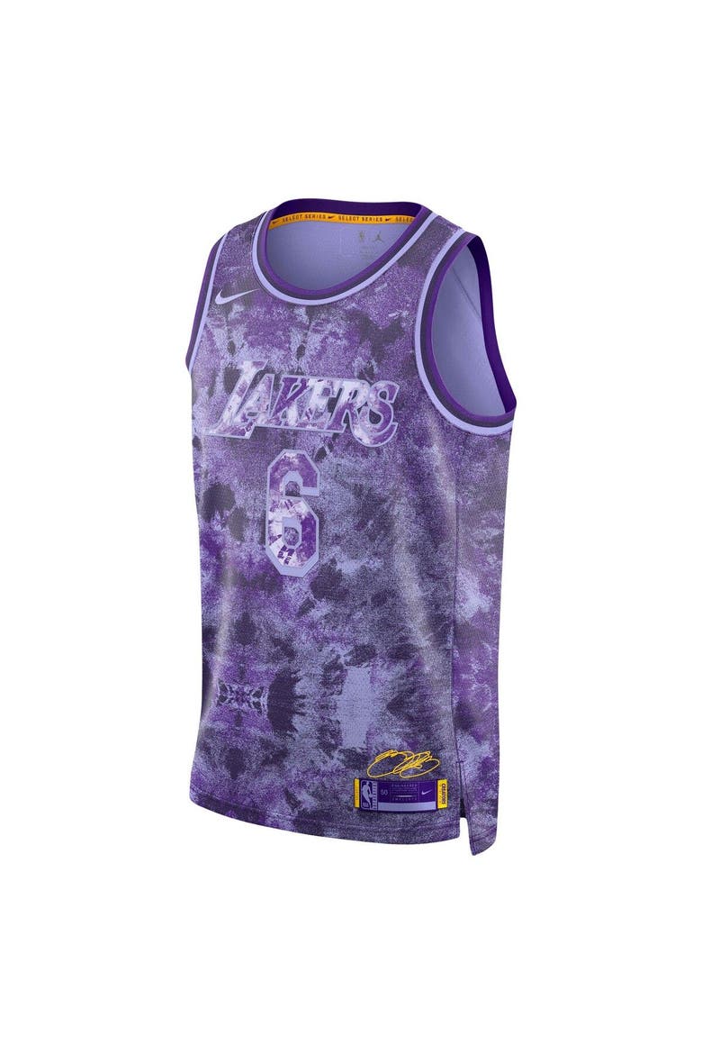 Unisex Nike LeBron James Purple Los Angeles Lakers Select Series Swingman Jersey, Alternate, color, Purple