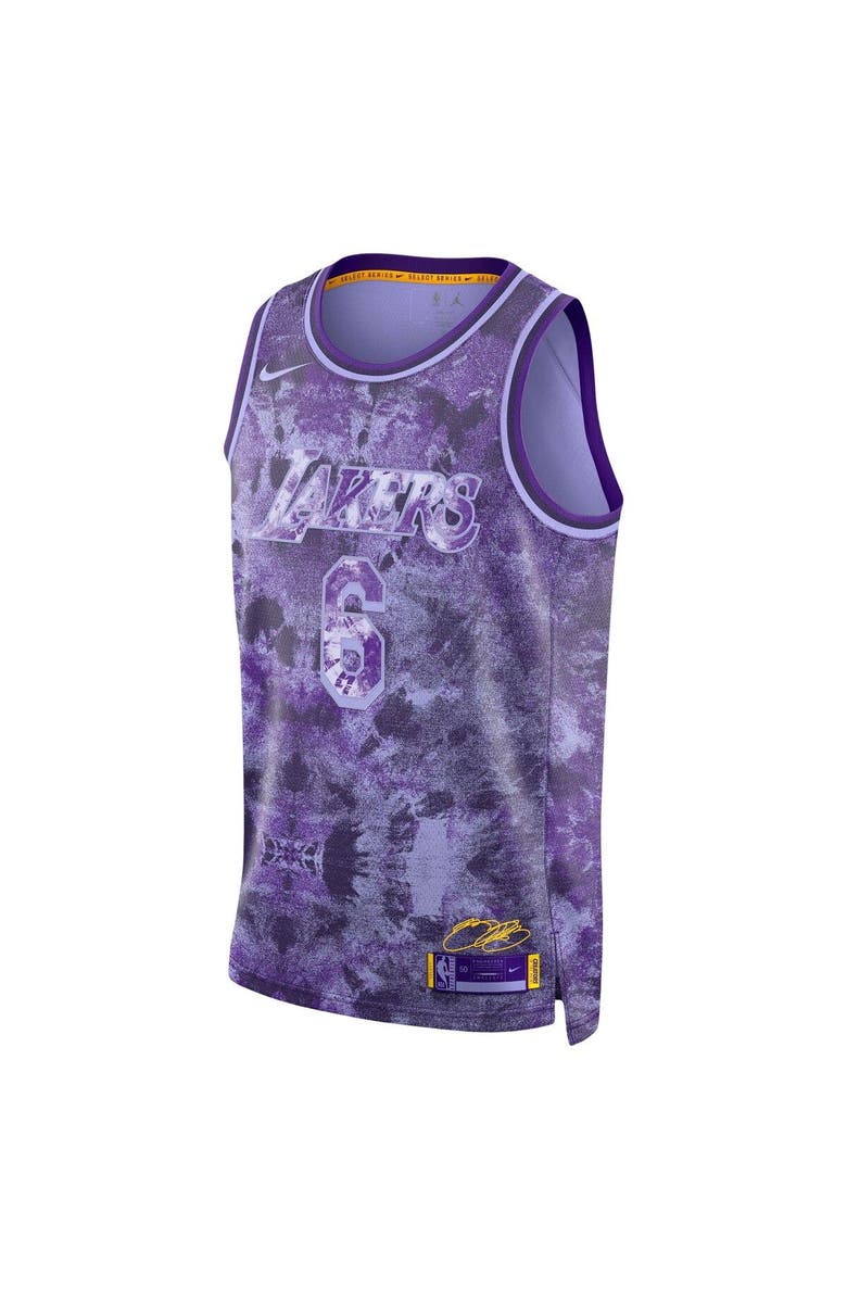 Nike Unisex Nike LeBron James Purple Los Angeles Lakers Select Series Swingman Jersey, Alternate, color, Purple