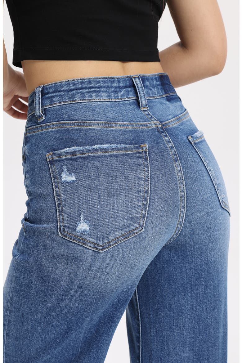 High Waist Wide Leg Jeans, Alternate, color, HAVEN