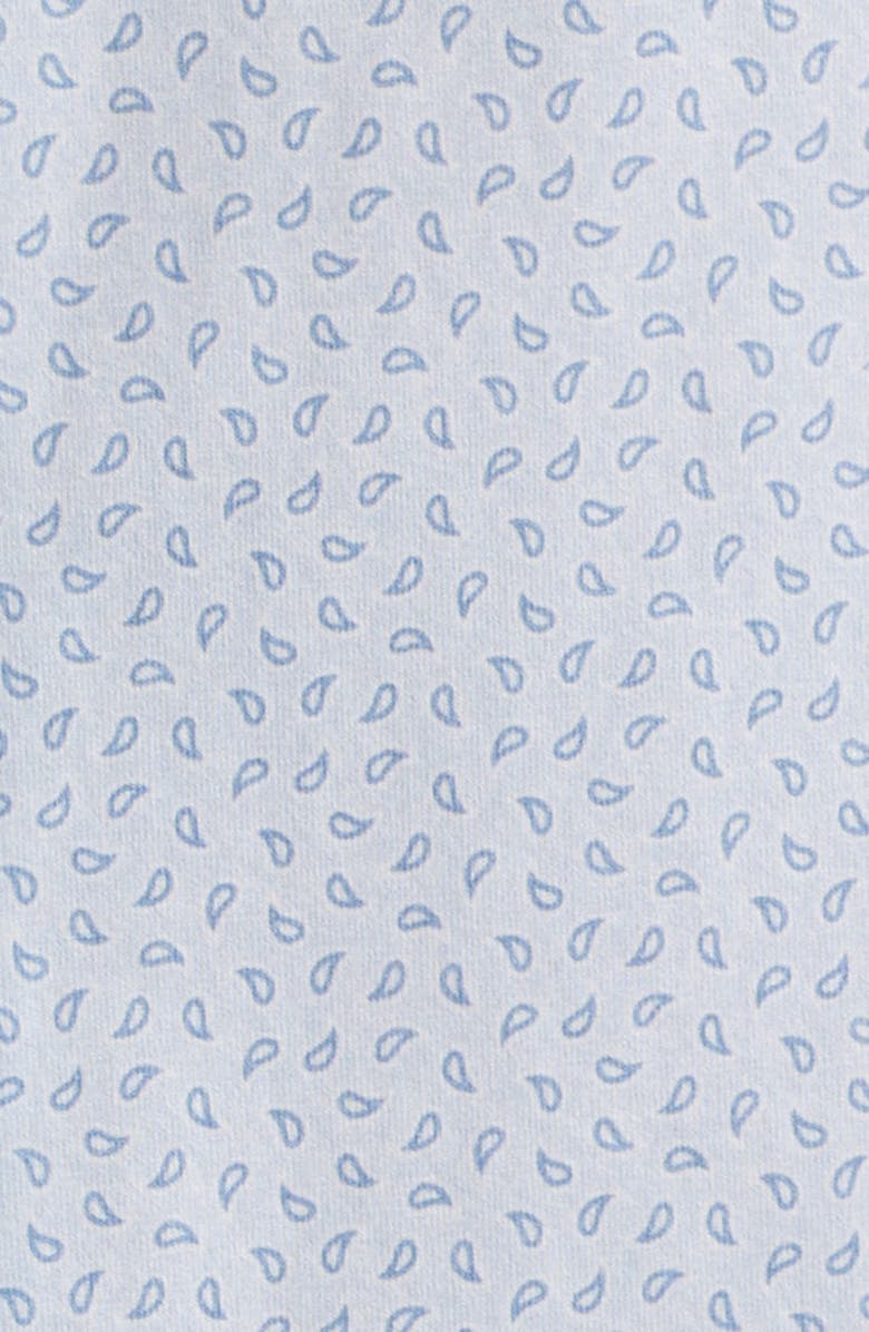 Bugatchi Devon OoohCotton<sup>®</sup> Paisley Print Long Sleeve Button-Up Shirt, Alternate, color, Air Blue