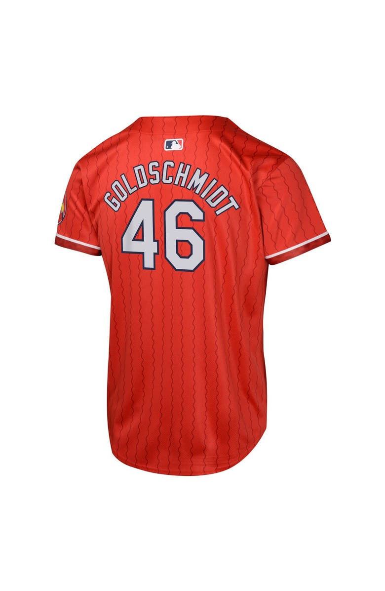 Nike Youth Nike Paul Goldschmidt Red St. Louis Cardinals 2024 City Connect Limited Player Jersey, Alternate, color, 