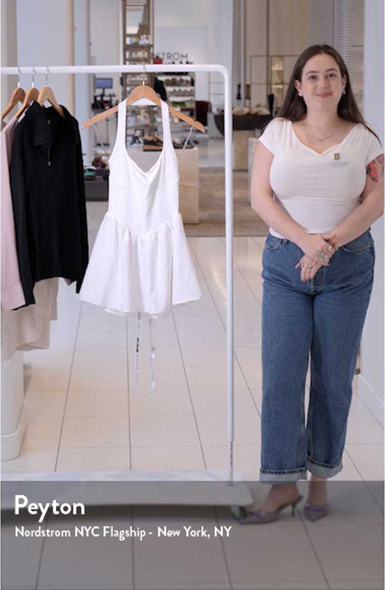 Halter Neck Minidress, sales video thumbnail