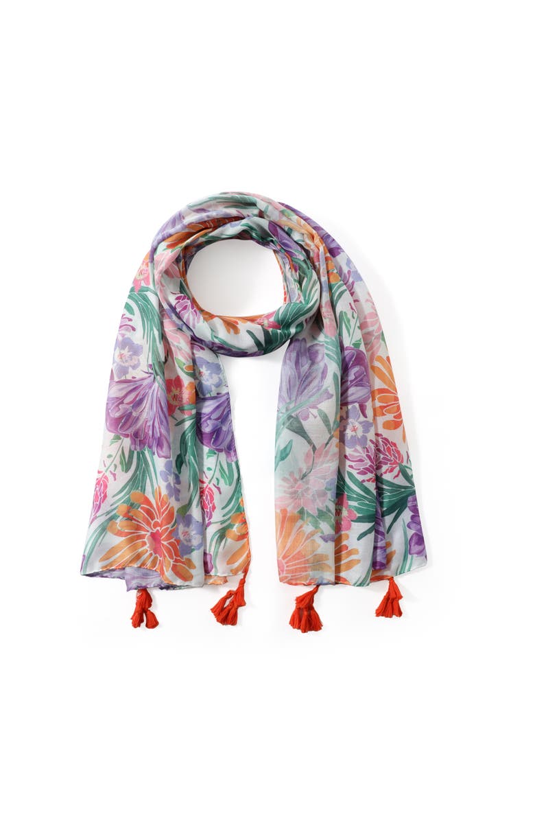 Youzey The Wildflower Scarf, Alternate, color, Multi-Color