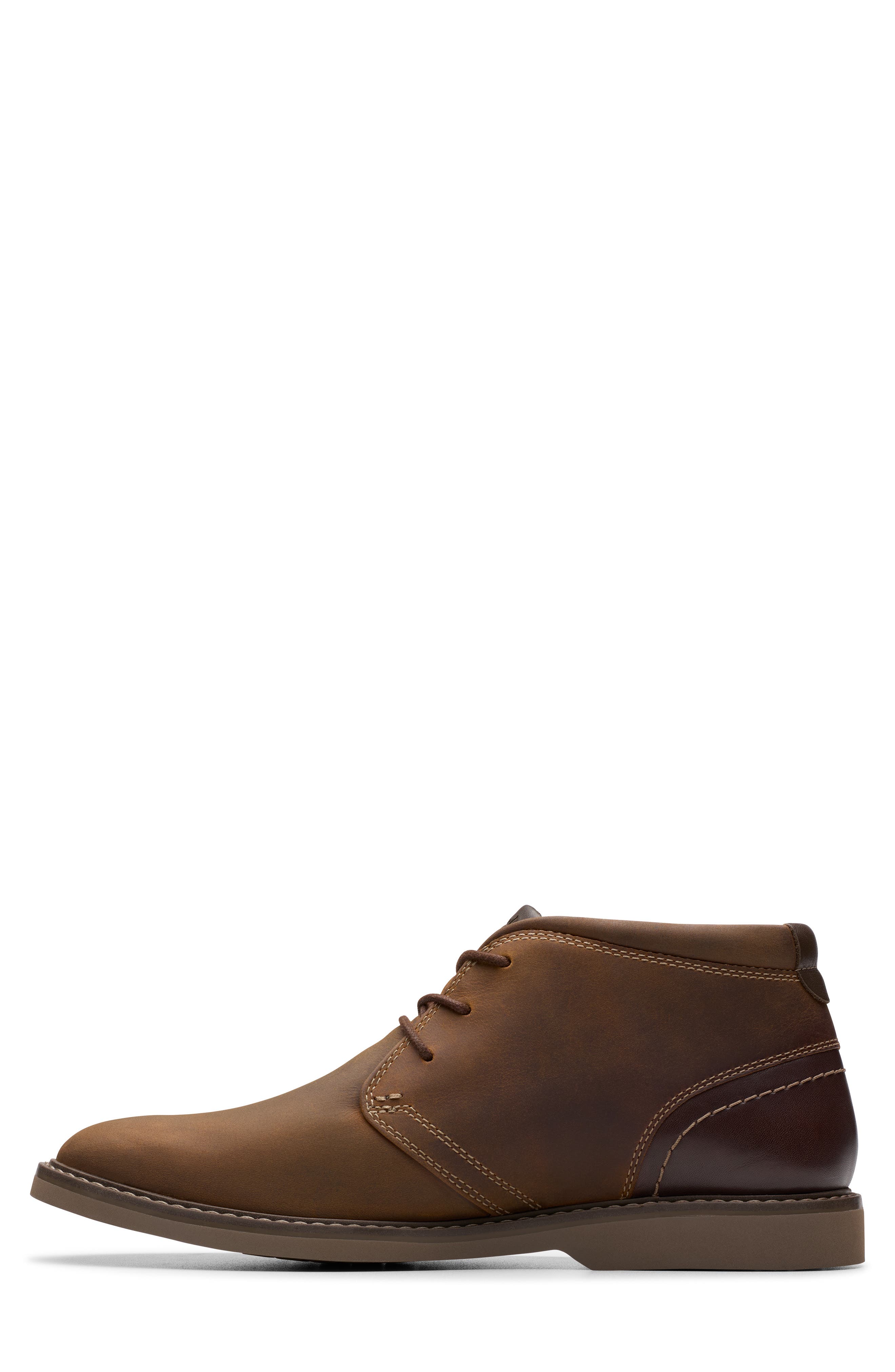 Clarks<sup>®</sup> Radcliff Plain Toe Chukka Boot, Alternate, color, 