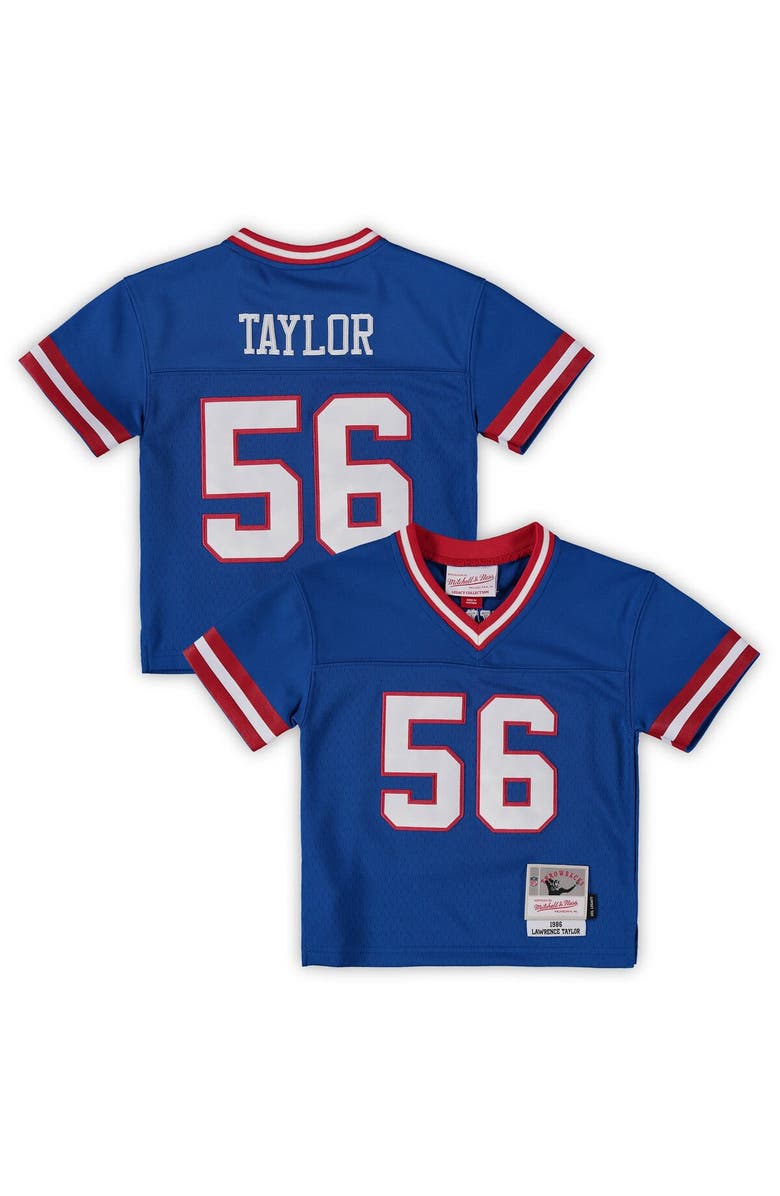 Mitchell & Ness Toddler Mitchell & Ness Lawrence Taylor Royal New York Giants 1986 Retired Legacy Jersey, Main, color, Royal