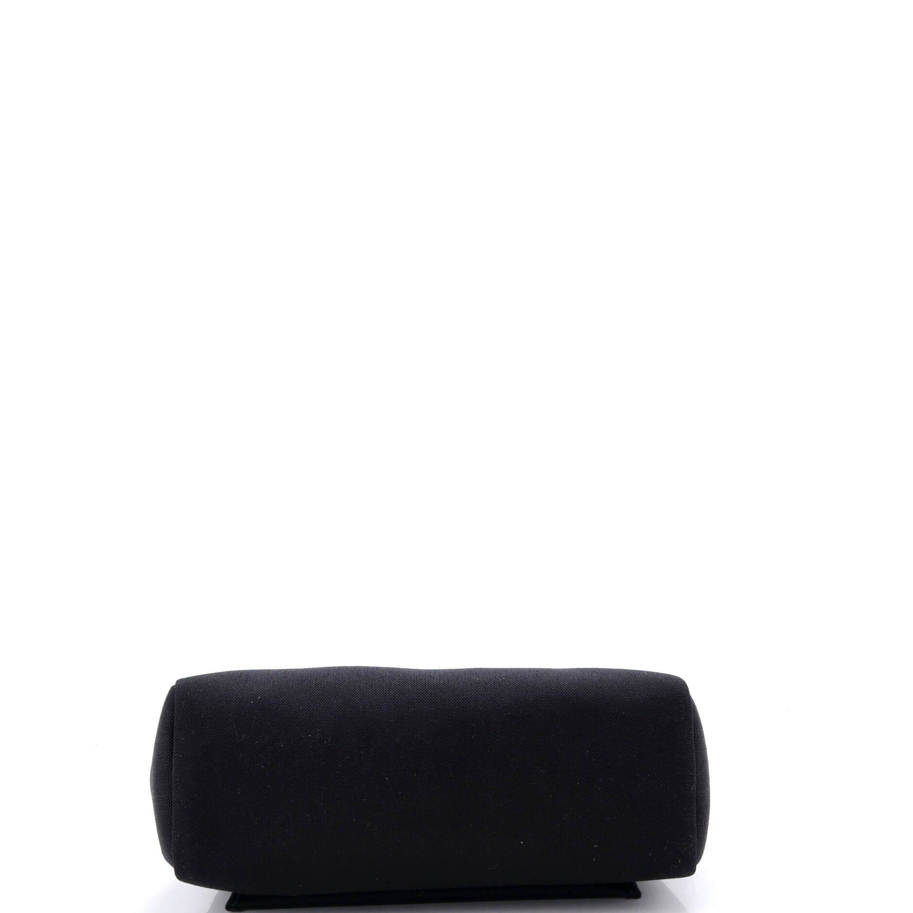 Pre-Owned Hermes Herbag Zip Leather and Toile 31, Alternate, color, Noir