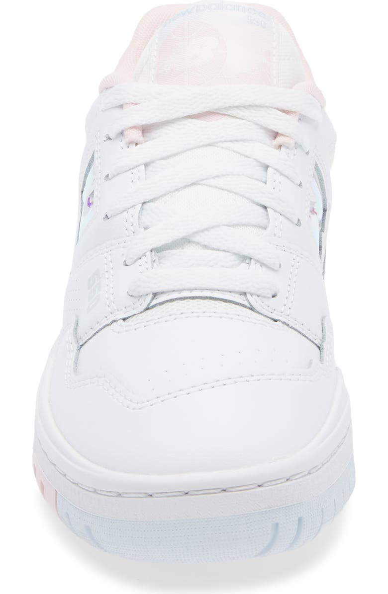 New Balance Kids' 550 Basketball Sneaker, Alternate, color, White