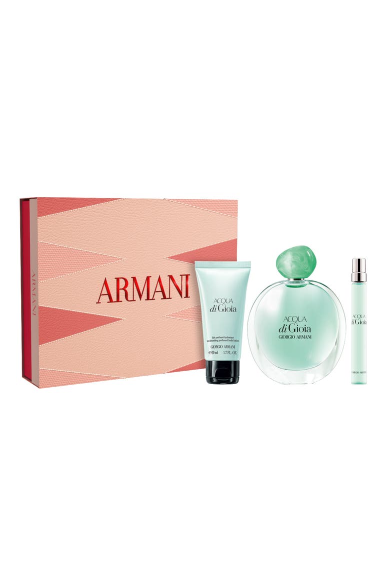 Acqua Di Gioia Eau de Parfum & Body Lotion Gift Set $191 Value, Main, color, NO COLOR